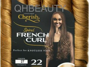 3X PS Spiral French Curl 22 Color: T4/3027