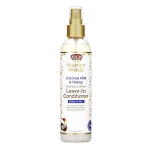African Pride Moisture Miracle Coconut Honey Leave