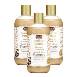 African Pride Moisture Miracle Honey Coconut Shamp