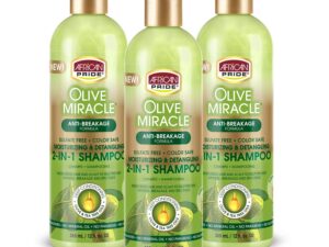African Pride Olive Miracle 2in1 Shampoo 355ml