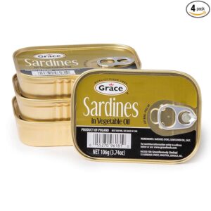 African Sea Sardines in Vegetable OIL