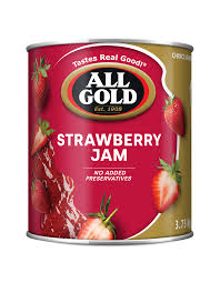 All Gold Strawberry Jam