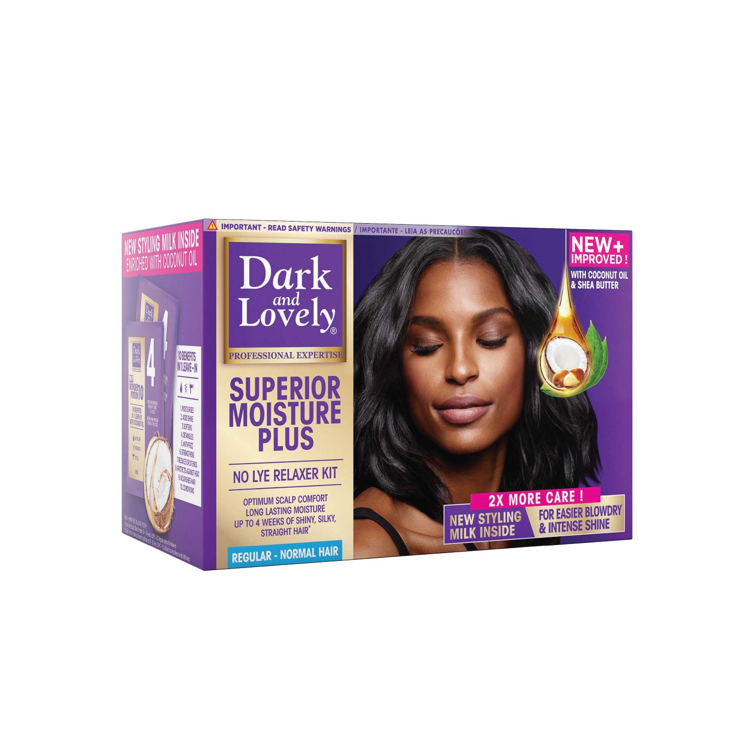 Dark and Lovely Superior Moisture Plus Relaxer Kit