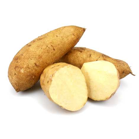 White sweet potatoes