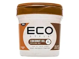 Eco Professional Styling Gel Coconut Oil(16 Fl Oz Pack of 1)