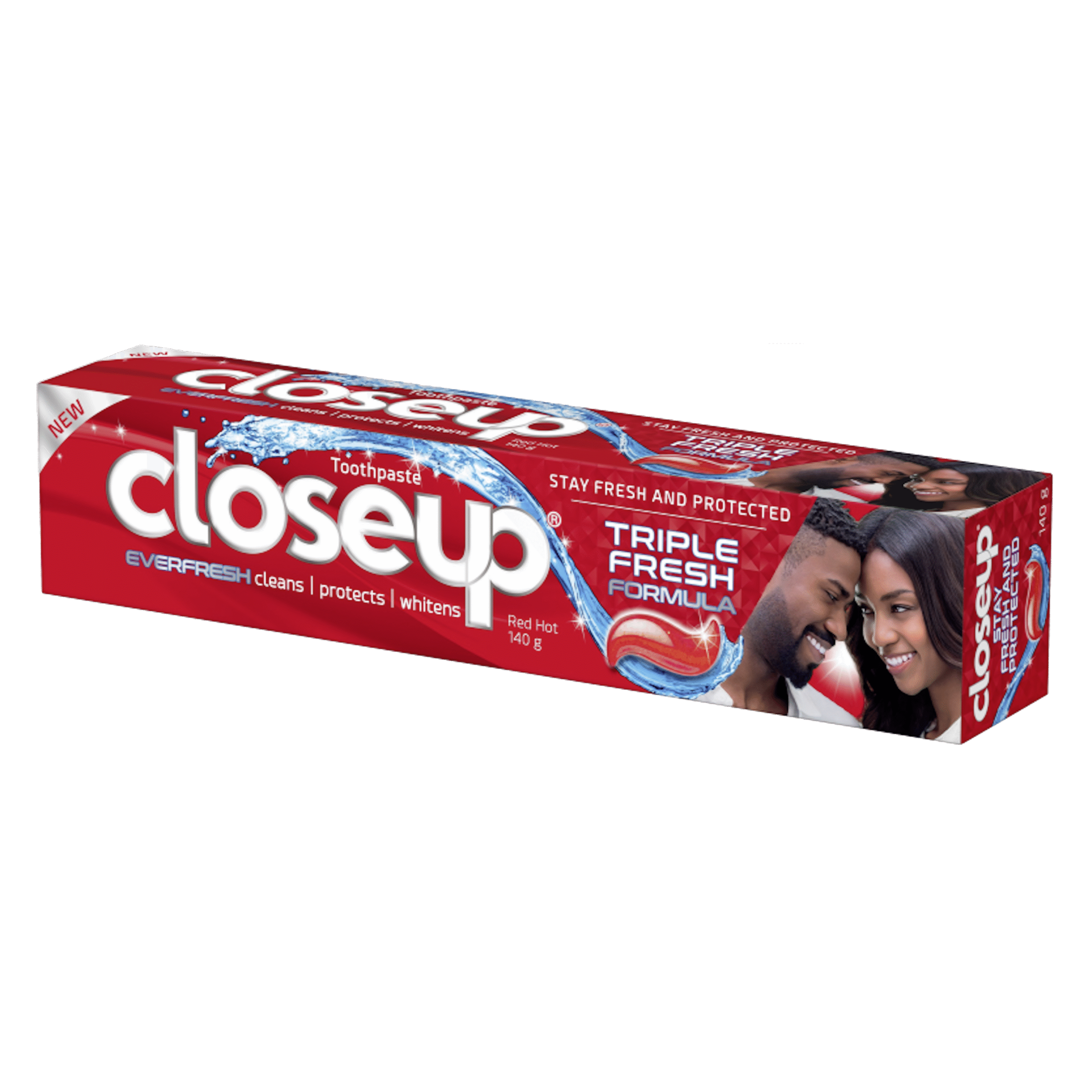 Closeup toothpaste