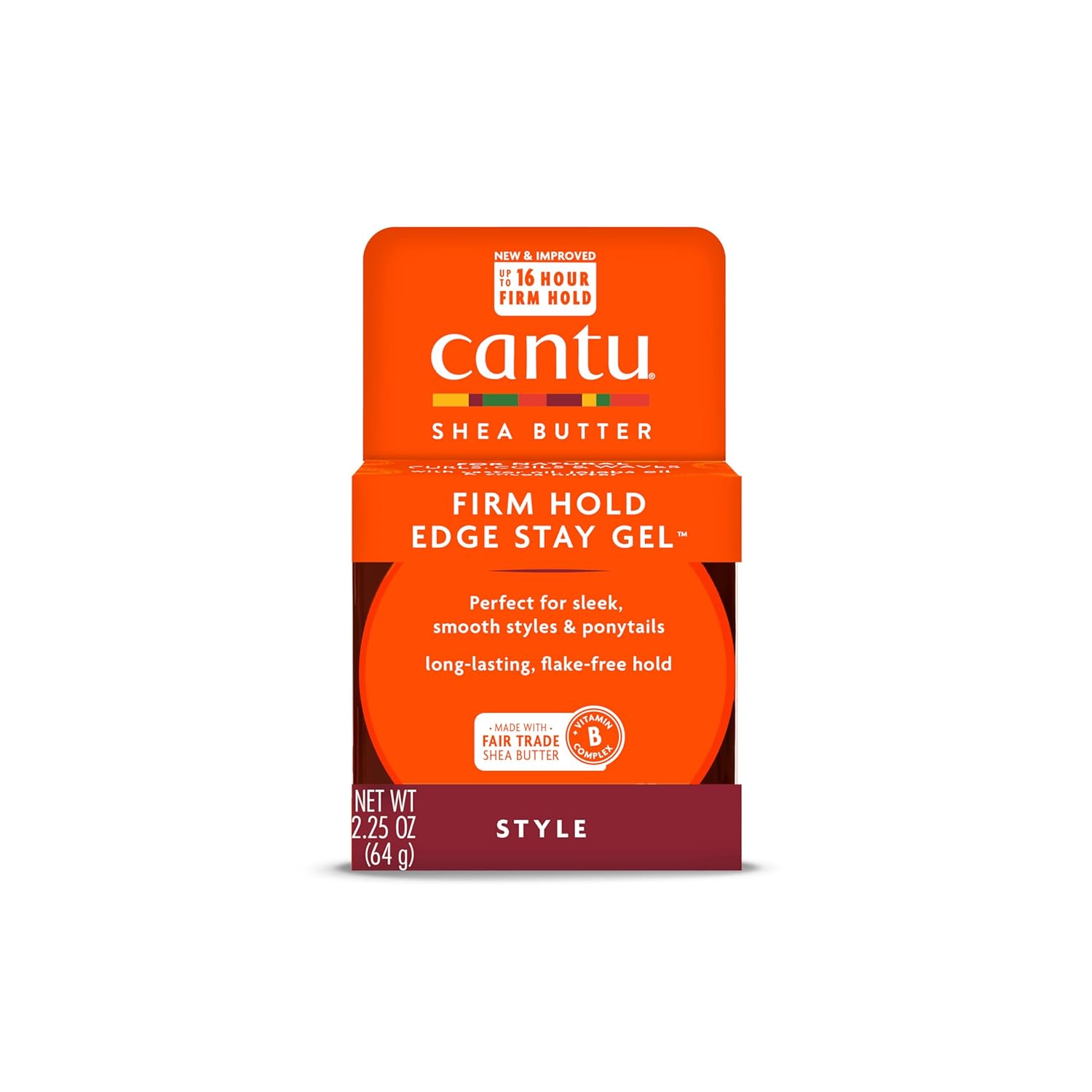 Cantu Shea Butter Edge Stay Gel 64g