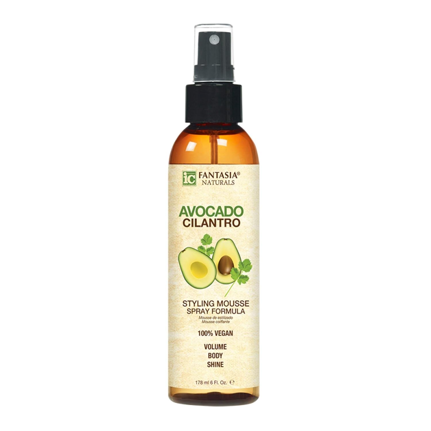 Fantasia Avocado Cilantro Styling Mousse Spray 178