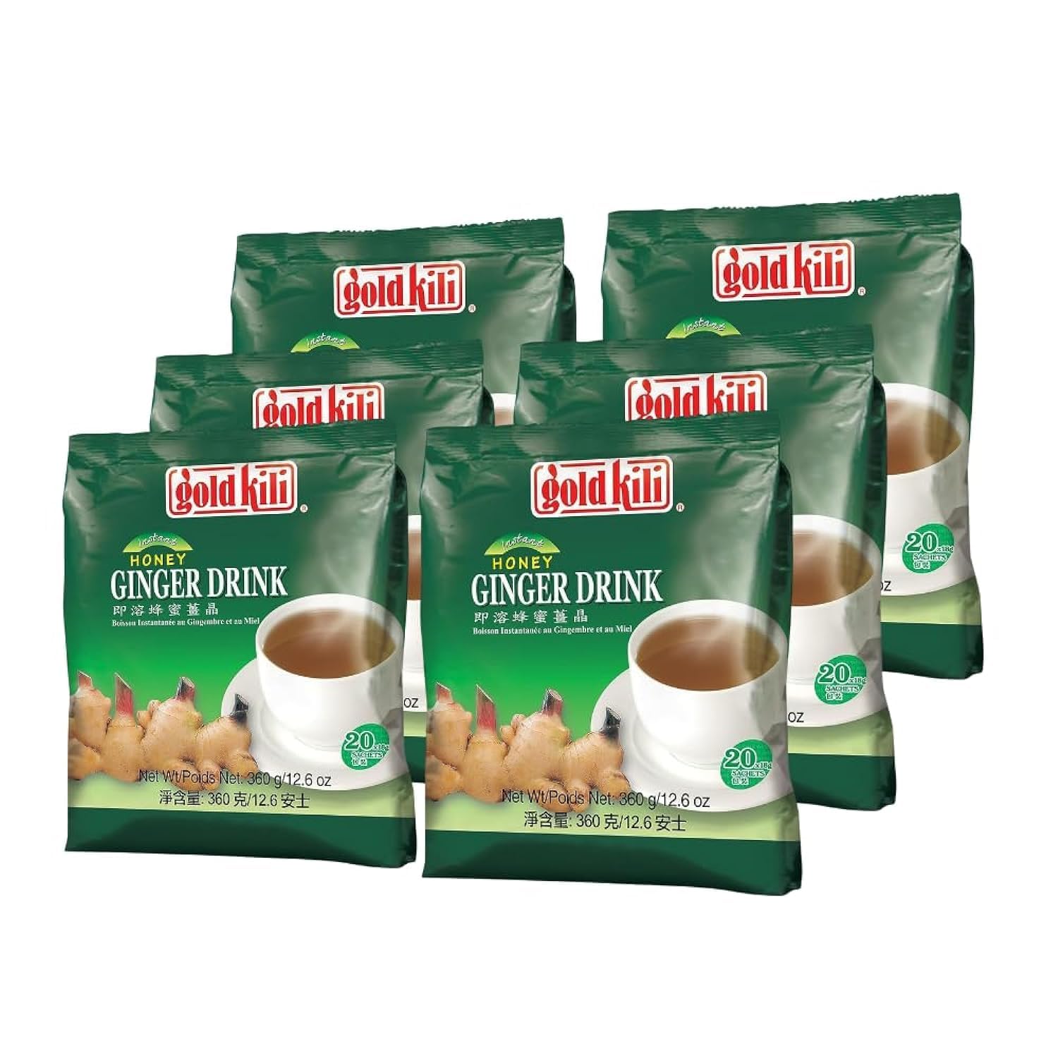 Gold kili ginger lemon drink