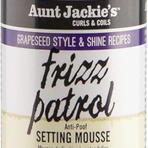 Aunt Jackie''s Anti-Poof Setting Mousse 244ml