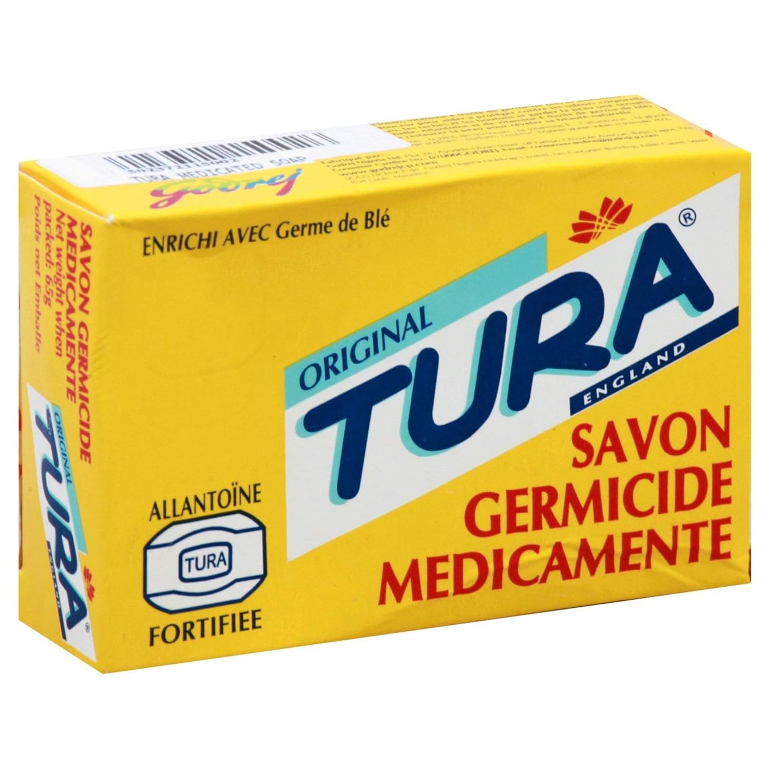 Original Tura savon germicide Medicament