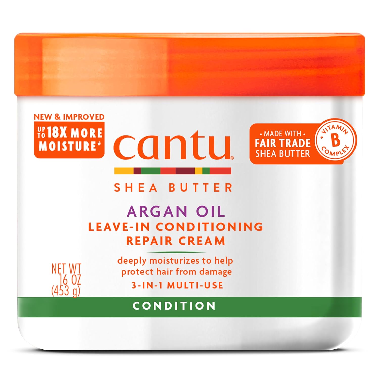 Cantu Shea Butter Argan Oil Repair Cream 453g by