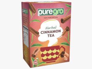 Pure Gro, herbal cinnamon tea
