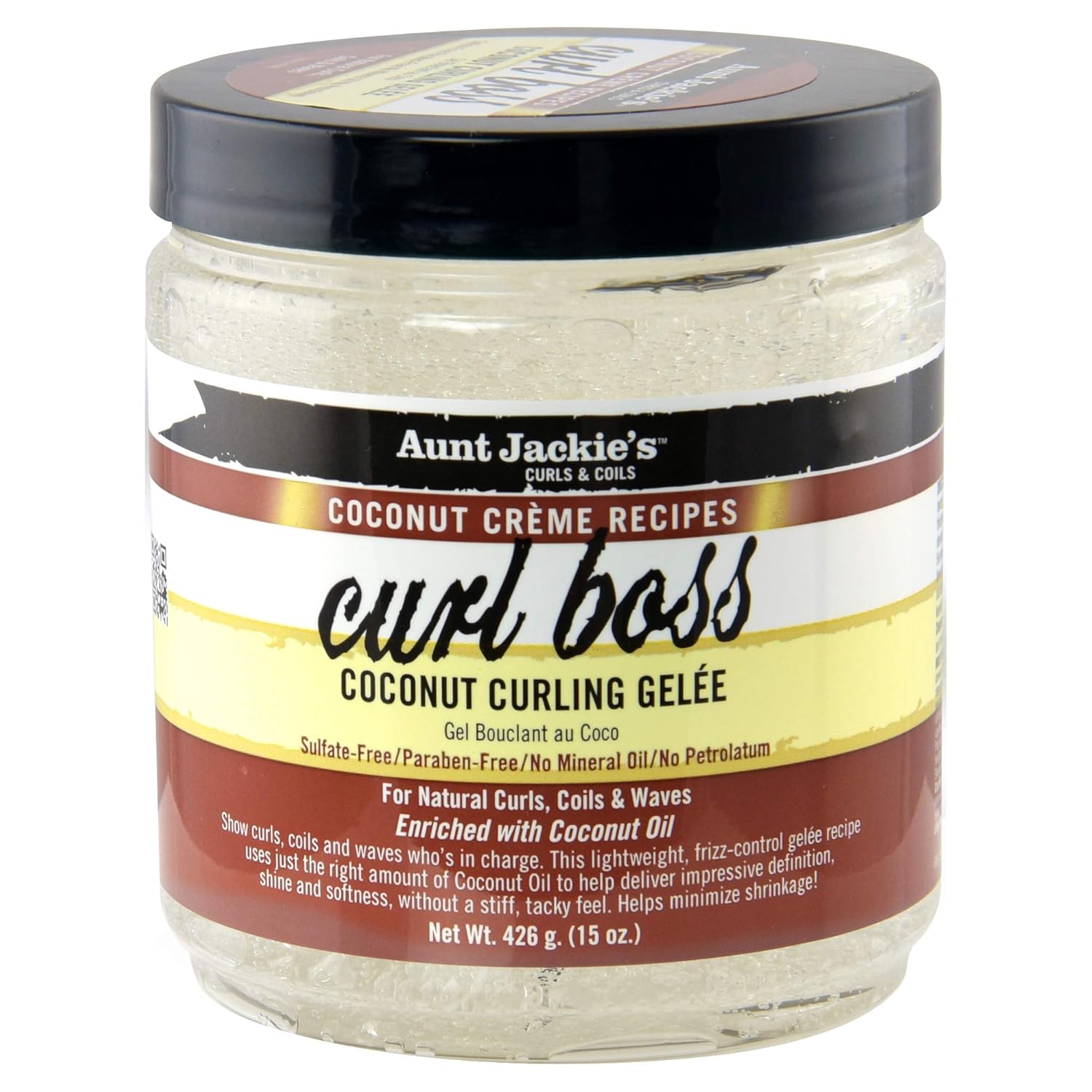 Aunt Jackie''s Coconut Crème Curling Gelee 426g