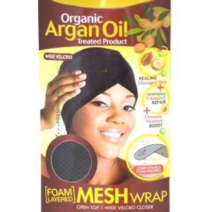 Wrap Foam Layered Organic Argan Oil Treated Product Weaving