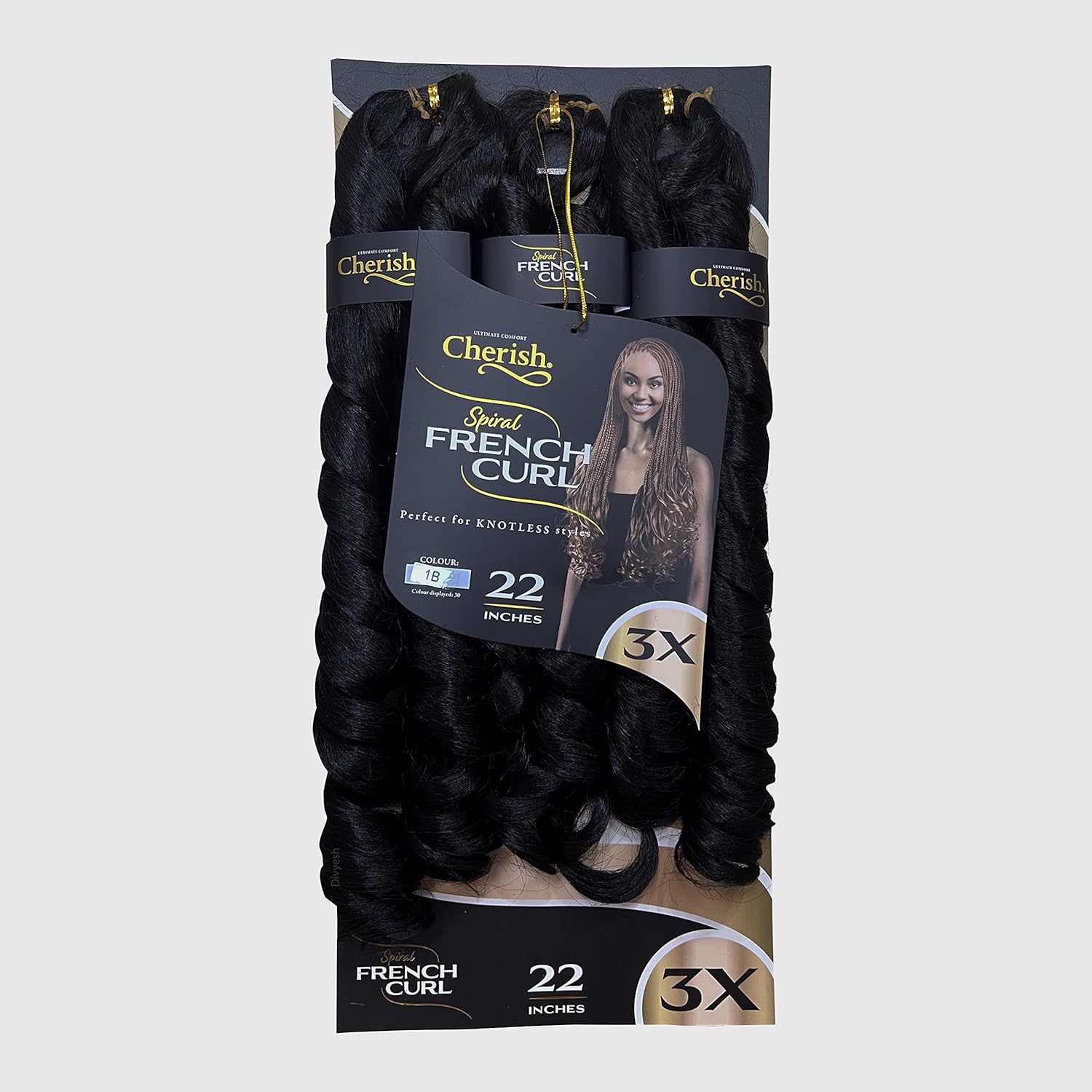 Cherish Spiral French Curl 22 inches colour:T27