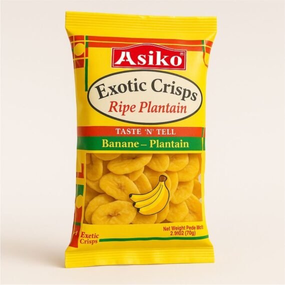 ASIKO Exotic Crisps Slightly salted