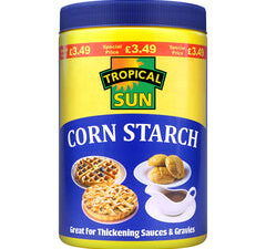 Tropical sun corn starch