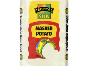 Tropical sun mashed potato