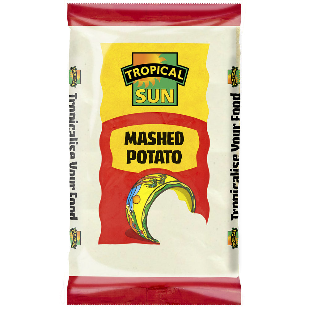 Tropical sun mashed potato