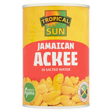 Tropical sun Jamaican ackee
