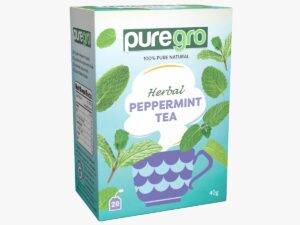 Pure Gro peppermint tea