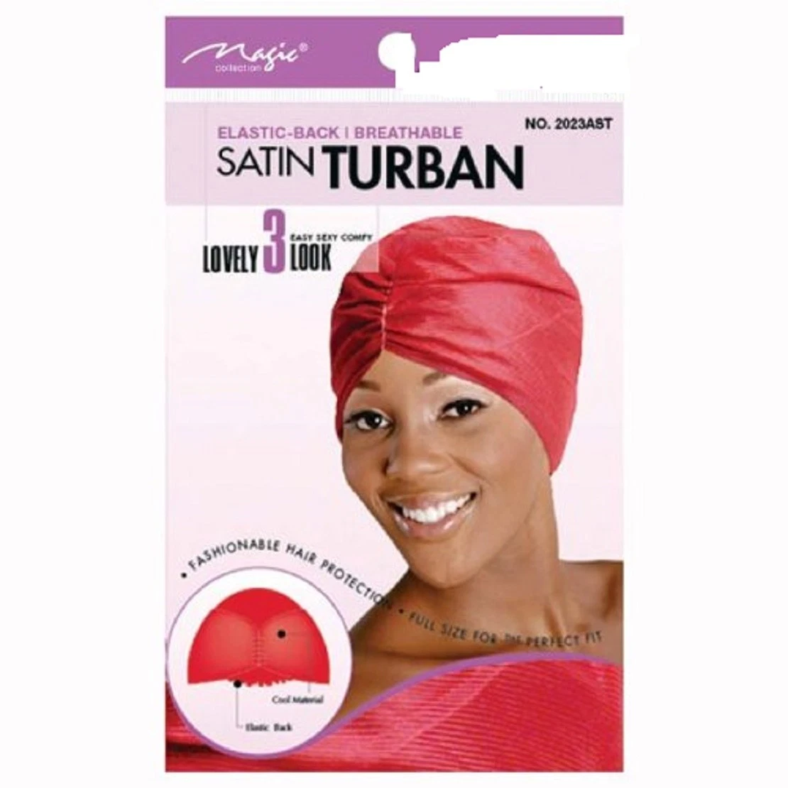 Magic Collection Satin Turban